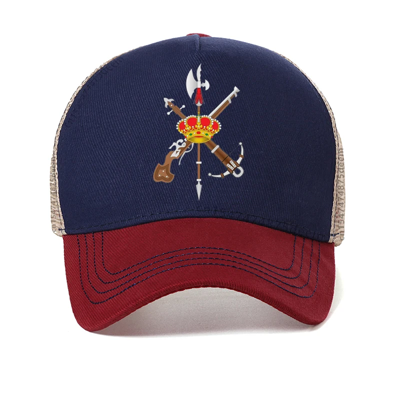 Modern Legion Spanish Flag Coat Of Arms Baseball Cap Spanish Legion Legi N Espa Ola men hat adjustable Snapback hat Casquette