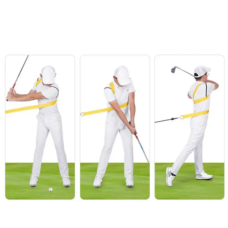 Golf Swing Trainer Golf Swing Trainer Practice Tool Accessories Swing Correcting Strap Posture Correction Supplies For Indoor &