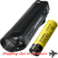 TOPSALE NITECORE P18 +NL1835HP Battery 1800 Lumen CREE LED Gear Law Enforcement Search Outdoor Camping Flashlights Wholesale