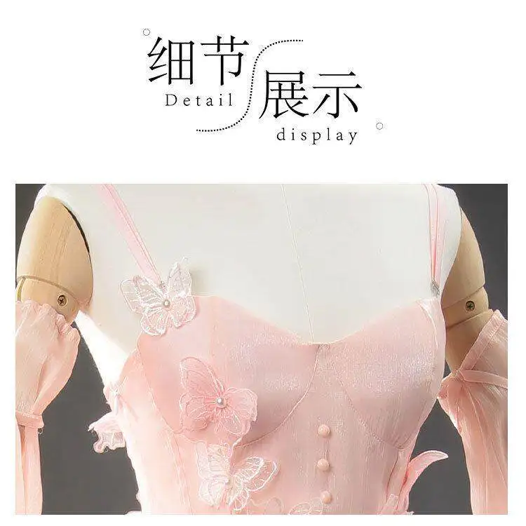 

Костюм для косплея персонажки Yimeng Xinlan из Love and Deepspace, полный комплект, платье в стиле Лолита, платье принцессы для ролевых игр, женский костюм HCos