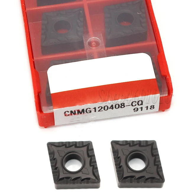 10pcs CNMG120408 12-CQ ZM9118 CNMG432 433 Carbide turning inserts for steel CNC for MCLNR MCLNL turning tool holder