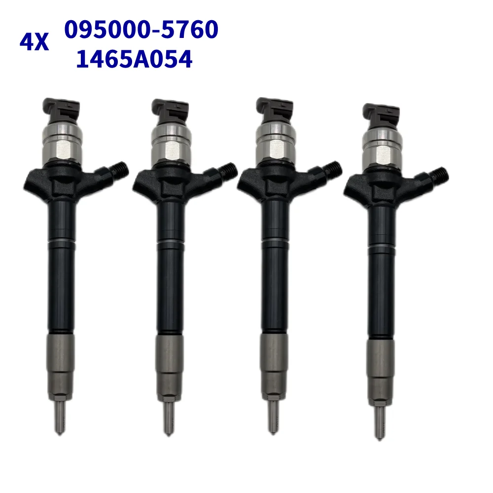 

4PCS 095000-5760 1465A054 Fuel Injector for Mitsubishi Pajero Montero TRITON 4M41