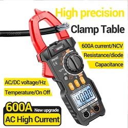 ANENG PN107 Digital Clamp Meter AC/DC Voltage Temperature Test Multitester True RMS 4000 Count Electrical Multimeter Tester Tool