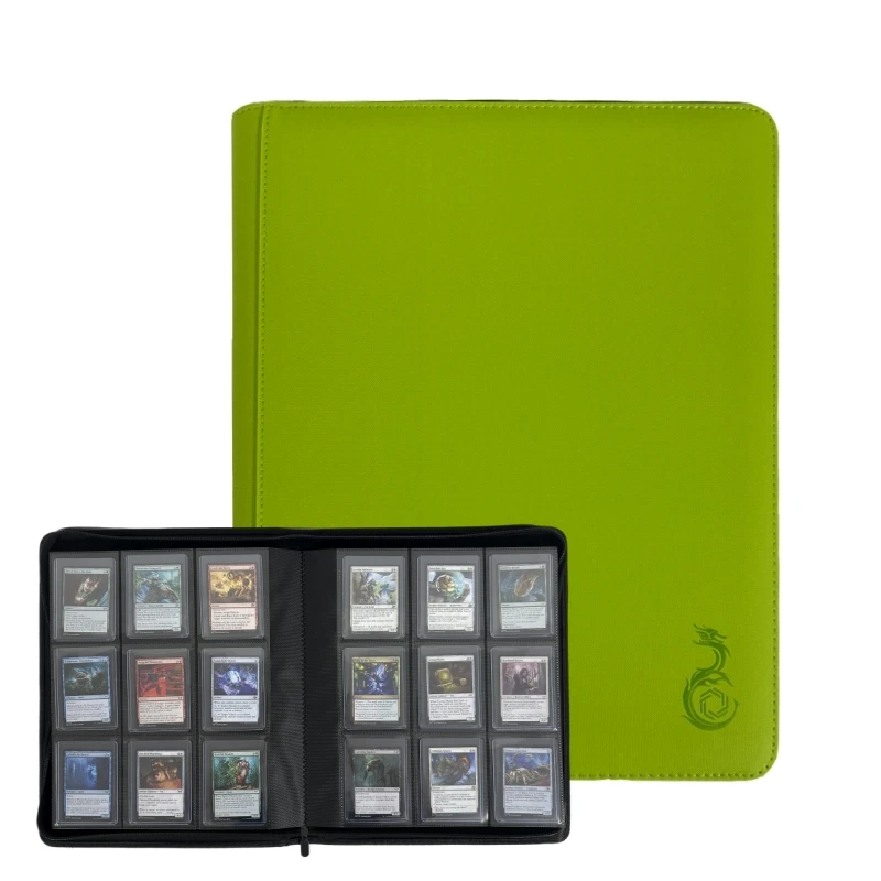 Fasst 360 Toploaders, 9 Taschen, Top-Loader-Ordner zur Aufbewahrung von Karten, Kartenhalter für Sportkarten oder Sammelkarten im Format 3 x 4 Zoll. – Detail 13