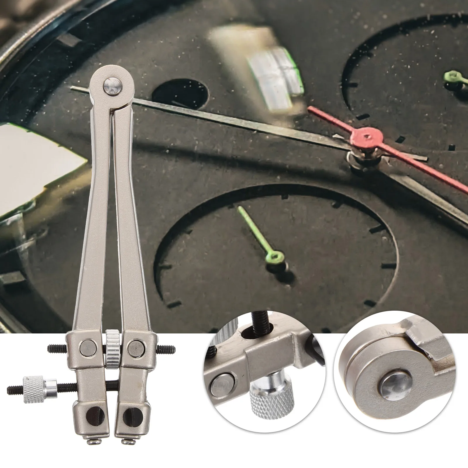 

1pcs V-Shaped Watch Back Case Opener Tool Compact Lightweight Easy To Use For Replacement Repair Kit Watch Tools Set