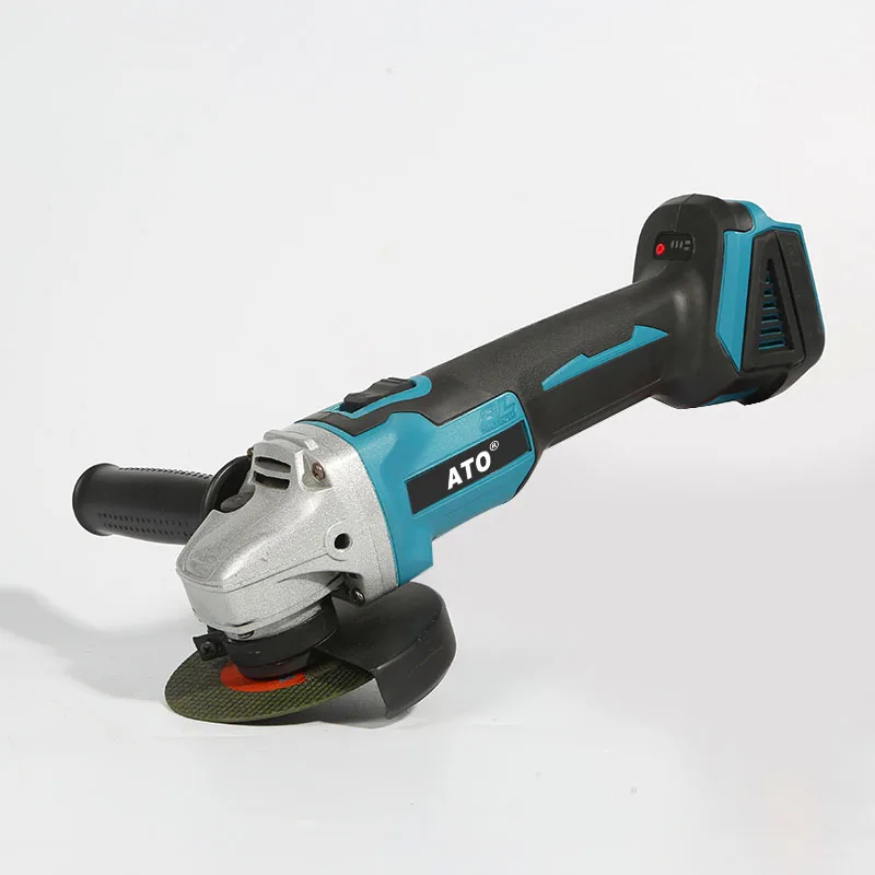 Imagem -05 - Ato-brushless Elétrica Grinding Machine Ferramenta para Carpintaria Cordless Angle Grinder Velocidade de Corte 18v Makita Battery 125 Milímetros
