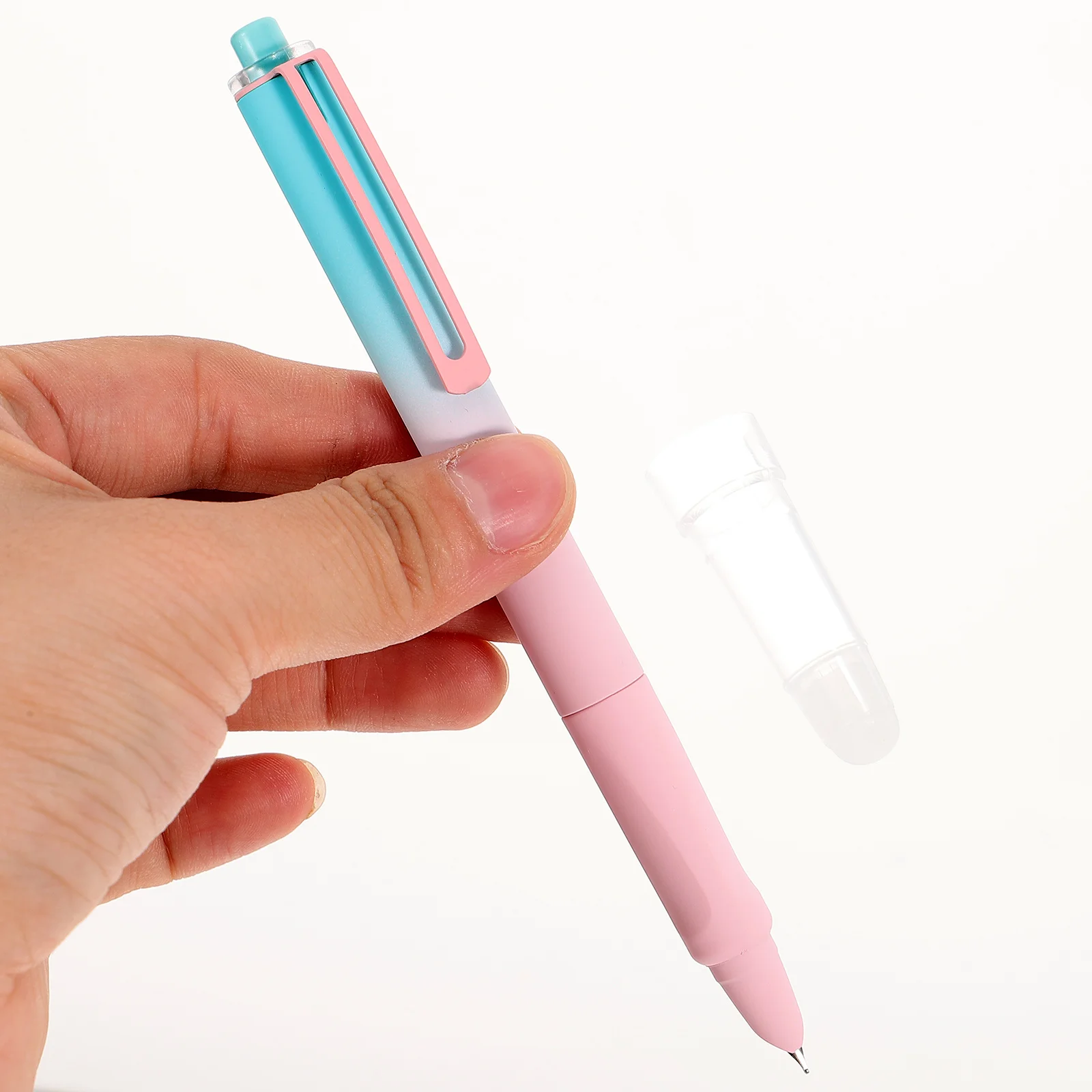 

1pcs Refillable Erasable Calligraphy Pocket Writing Pens Short For School Office Stationery Student Lovely Pen Gift Sign Pen