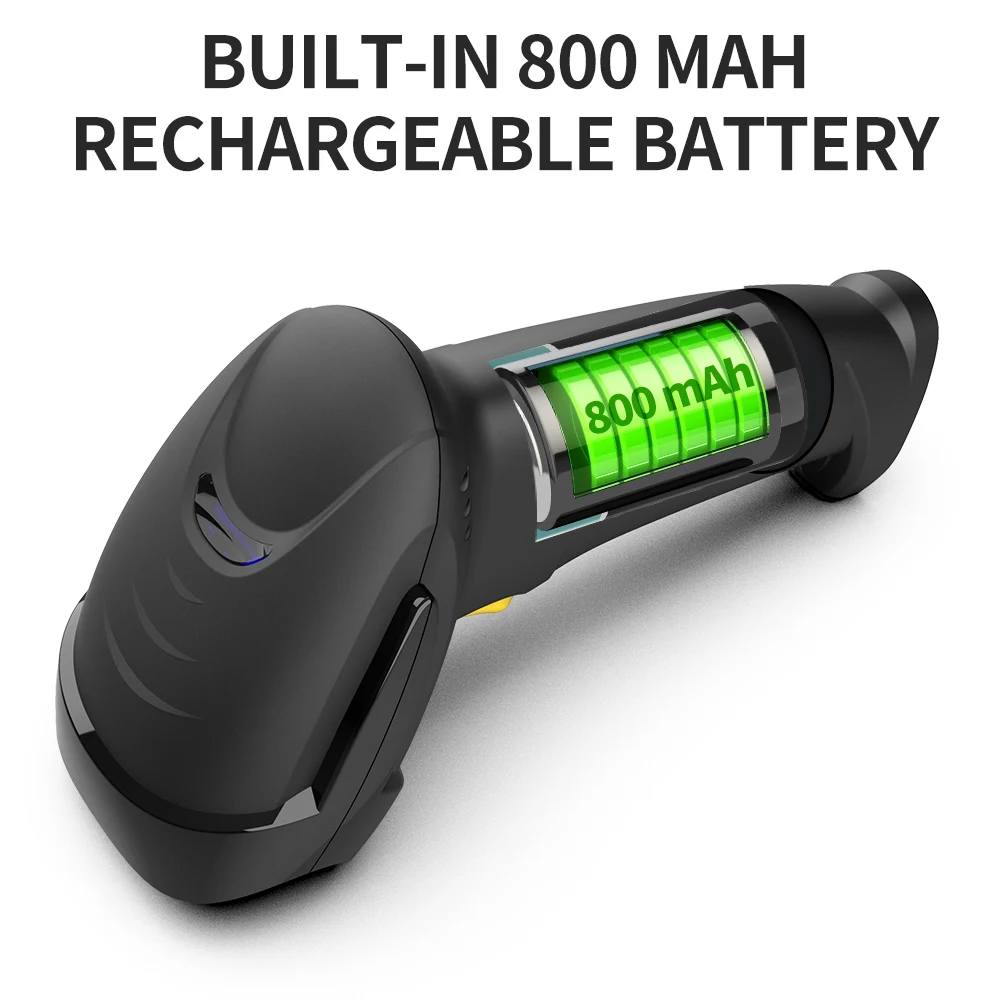 GTCODESTAR X-620F Supermarket Price Checker Barcode Scanner Wireless Laser 1D Barcode Reader