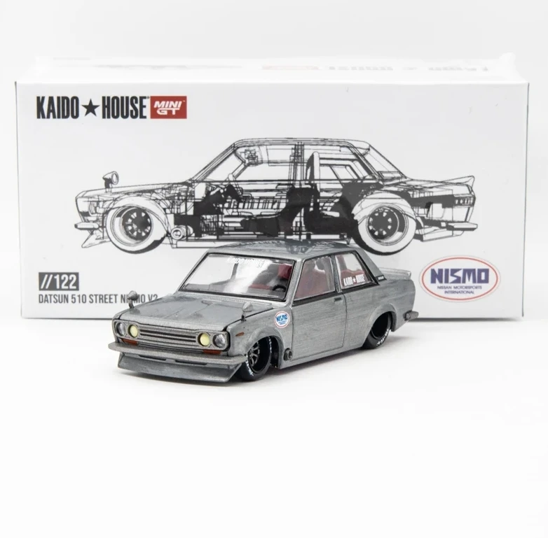 

**Chase**MINIGT kaido 1:64 Datsun 510 Street Nismo V2 Diecast Model Car