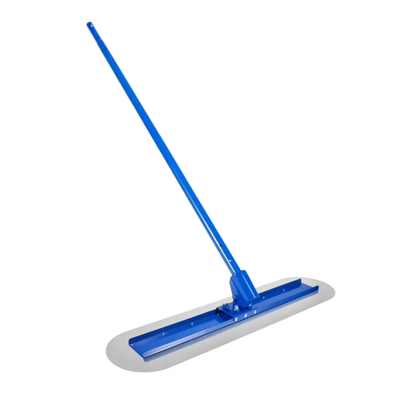 Large Trowel 48 x 12in3 Handle Concrete Tool Trowel 1.8M Concrete Pavement Leveling Push