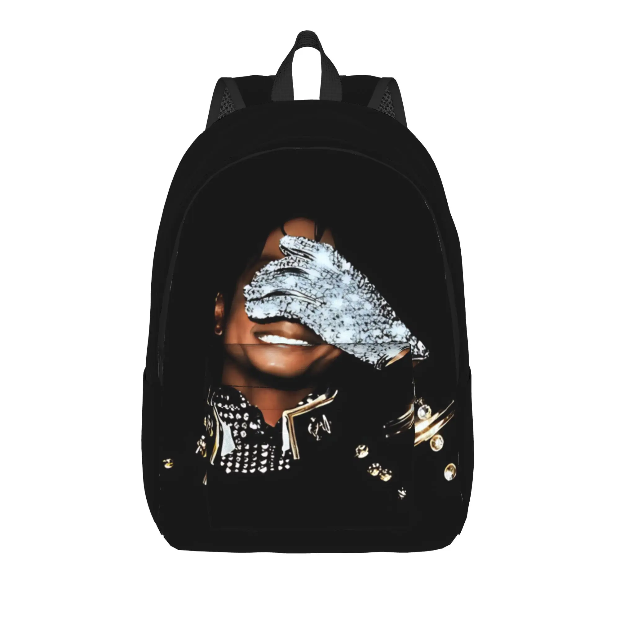 Michael Jacksonn Schoolbag Back to school season dance   Large Capacity Backpack