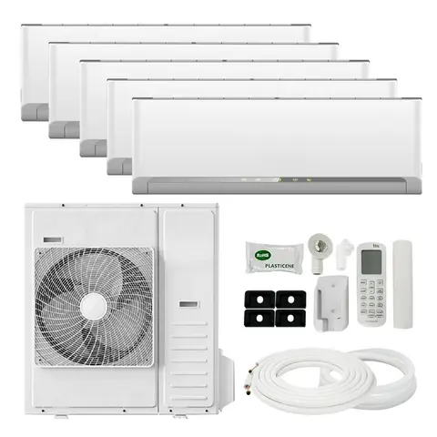 12000btu Inverter 208-230v 50Hz/60Hz Mini Ac Wall Split Air Conditioners Heat Pump Multi Zone Split Air Conditioner