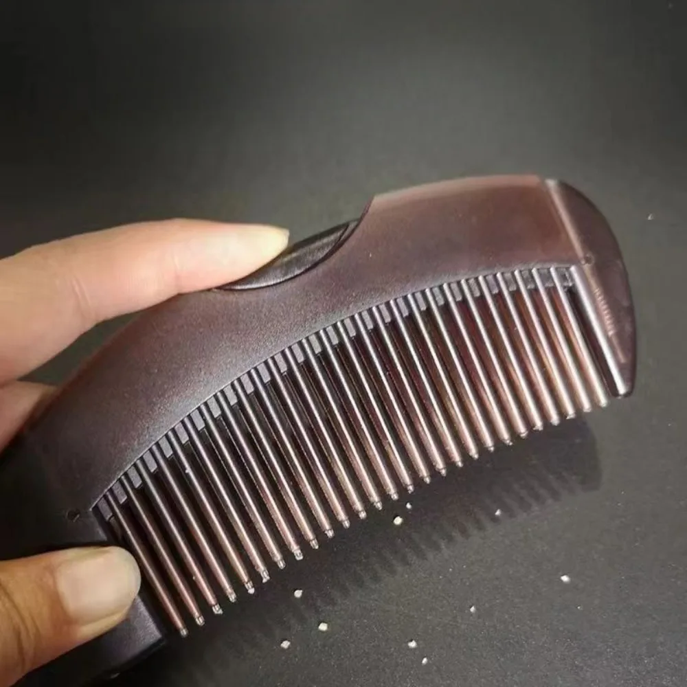 1 PC รังแคกําจัดหนังศีรษะหวีผมผม Dressing Comb Self-ทําความสะอาด Anti-Static แปรงนวดผม Salon จัดแต่งทรงผมเครื่องมือ 2025