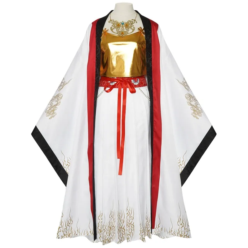 أسود أسطورة وو كونغ الأميرة الحديد مروحة تأثيري-المرأة الرجعية نفس النمط زي لعبة مرحلة الأداء ارتداء للحصول على تأثيري تحت عنوان