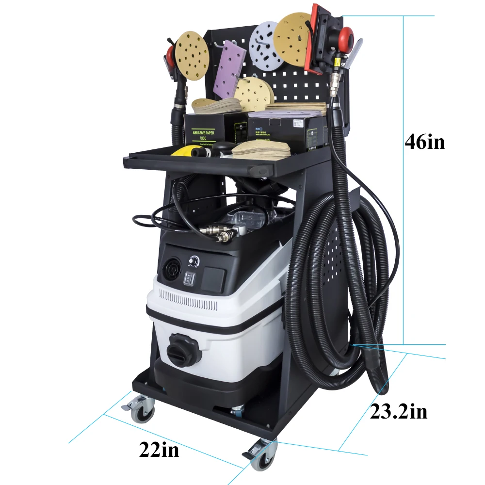 DG28AAS New technology car polisher grinding for car repair machine sander tools pneumatic dust dry sanding machine