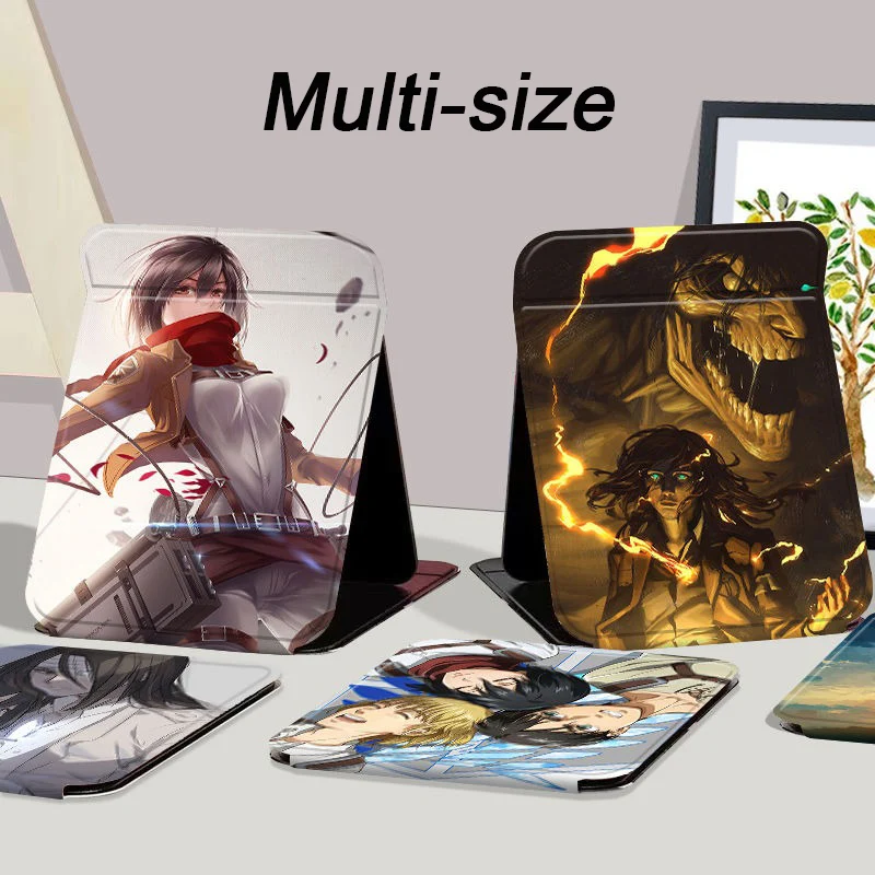 22/17/15cm Attack On Titan,Shingeki no kyojin, Folding Single-side Makeup Mirror, Anime Cute, Portable Travel, Rectangular