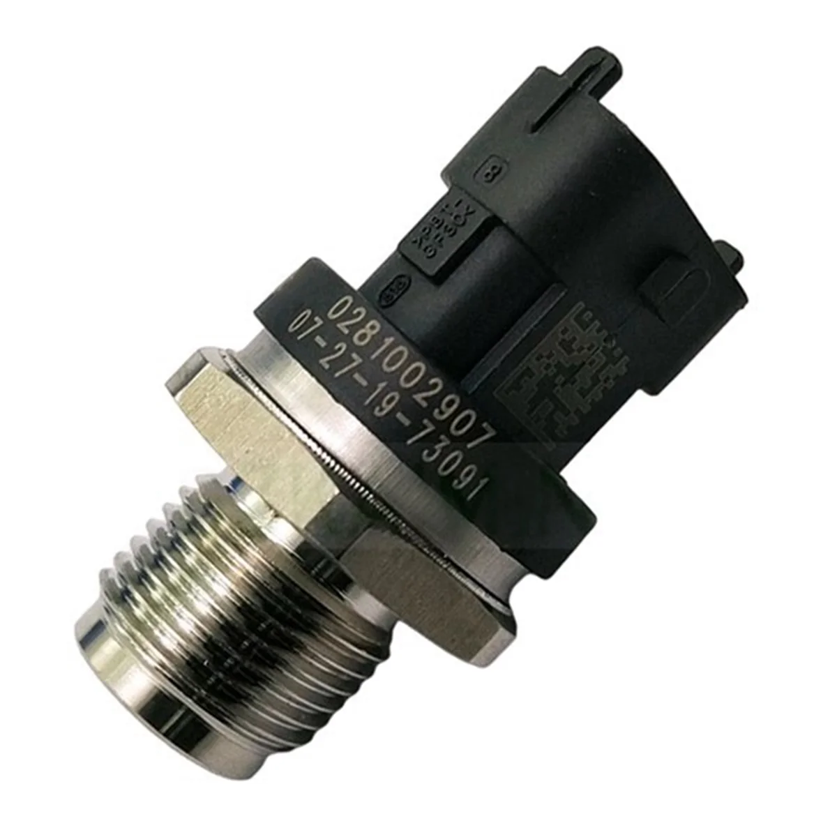 Regulador do sensor de pressão do trilho de combustível de 2 pces para dodge cummins 2002-2007 6.7l-óleo cru iveco dodge daf 0281006325