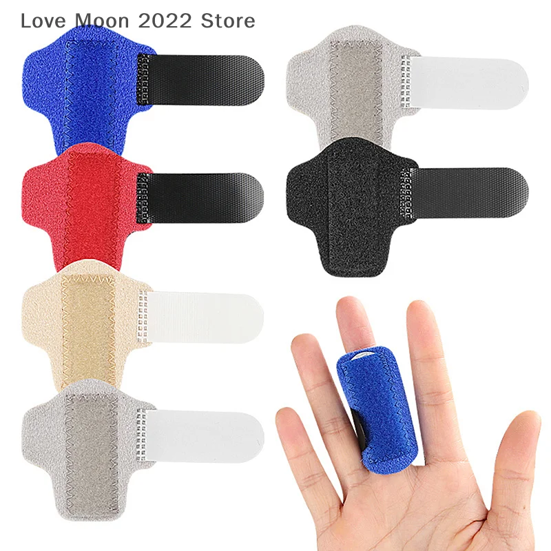 

1Pcs Adjustable Pain Relief Aluminium Finger Splint Fracture Protection Brace Corrector Support With Fixed Tape Bandage