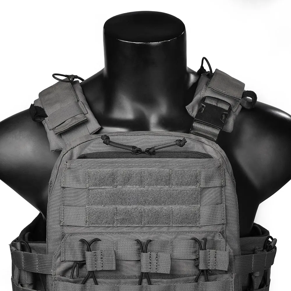 Emersongear Chaleco táctico portador de placa pecho cremallera airsoft - imagen 3