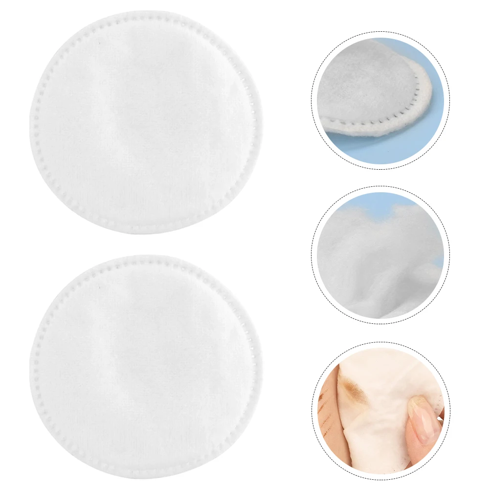 แผ่นเช็ดเครื่องสำอางแบบใช้แล้วทิ้ง 100 ชิ้น แผ่นไม่ถักทอ ทรงกลม ขนาดเล็ก สำหรับทำความสะอาดใบหน้า สะดวกต่อการพกพา เหมาะสำหรับการเดินทาง