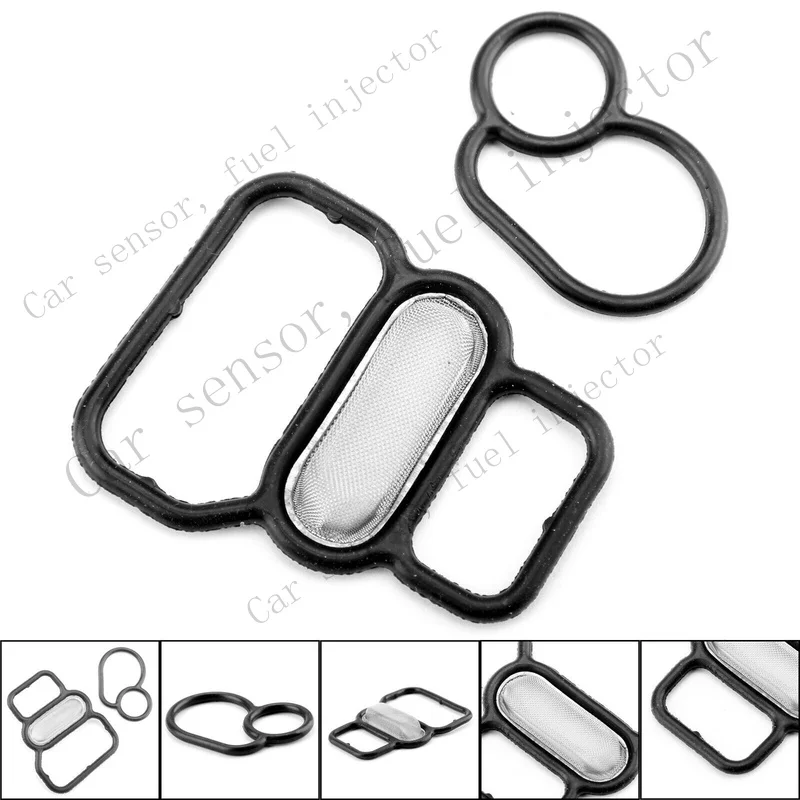 Q+ Upper & Lower VTEC Solenoid Spool Gasket Filter Seal Kit P2M-005 For Honda XT