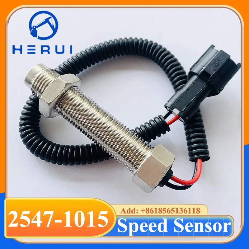 

2547-1015 Revolution RPM Sensor For DH150 220-5 DH220-7 DH225-7 DH300-7 Excavator Engine Speed Sensor 25471015