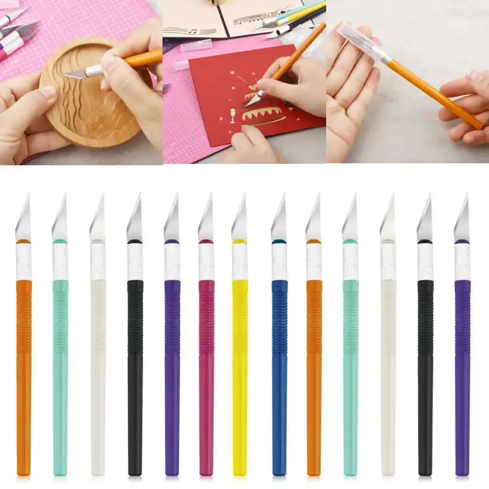 1pcs Cutter Knife Art Utility Knife Pen Sword Cut Stickers Scrapbooking Cutting Tool Hand Account Sword Cutter Paper Stationery