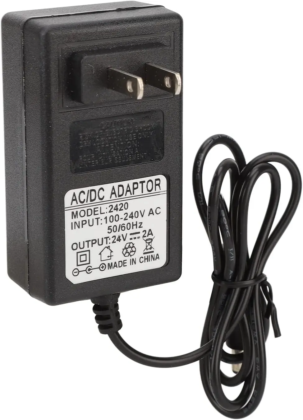 محول طاقة للأظافر 24 فولت 2 أمبير، استبدال شاحن مصباح الأظافر LED بقدرة 48 وات #5