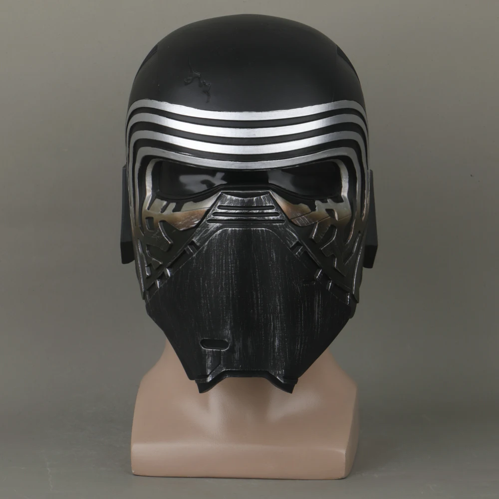 Kask Disney maskuje kaski Kylo Ren twardy PVC maski przebranie na karnawał impreza z okazji Halloween rekwizyt