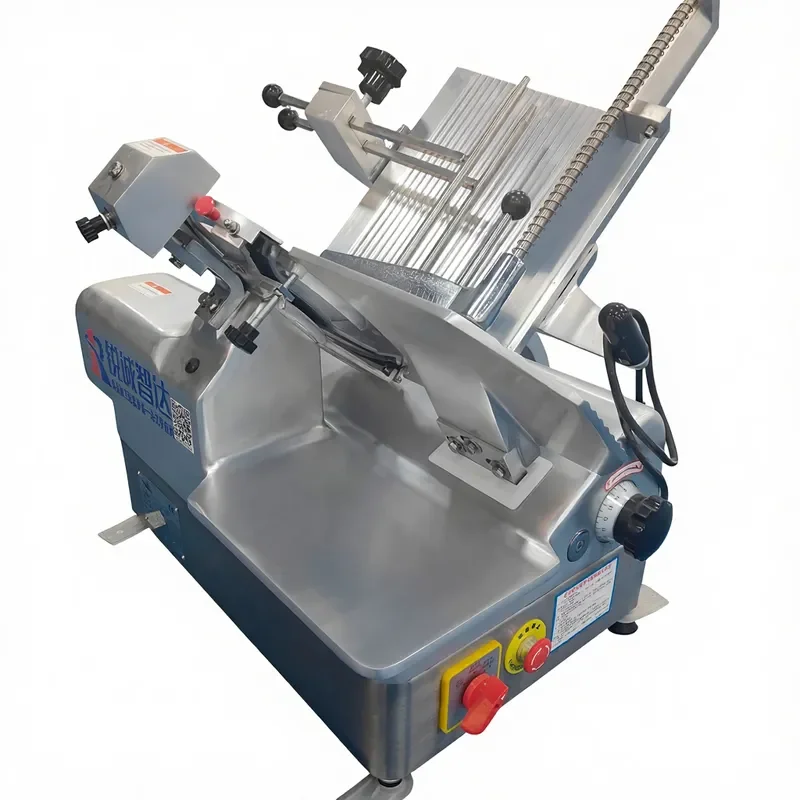 for New Type Automatic Safe Durable Aluminum Magnesium Alloy Disc Desktop Frozen Meat Slicer 0.75 1 300kg h