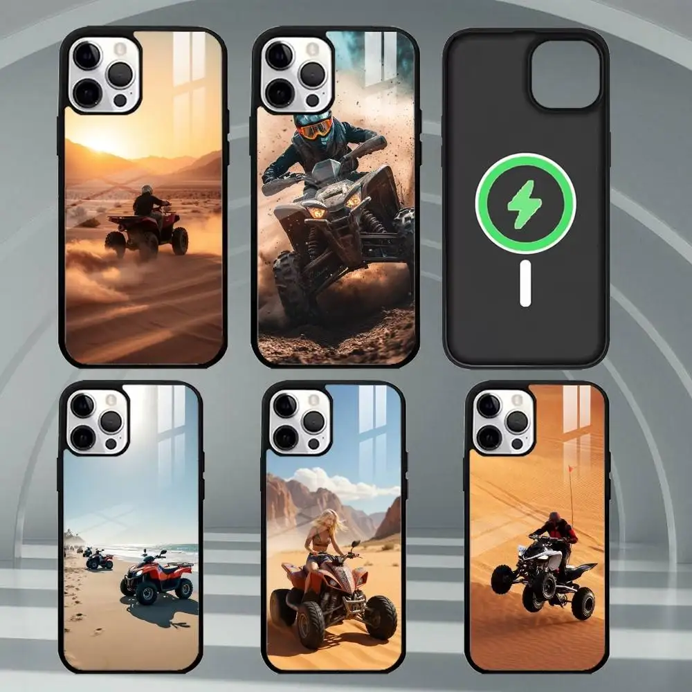 

D-Desert Adventure A-ATV-V Phone Case For iPhone17,16,15,14,13,12,11 Plus,Pro Max Magnetic For Magsafe Wireless Charging