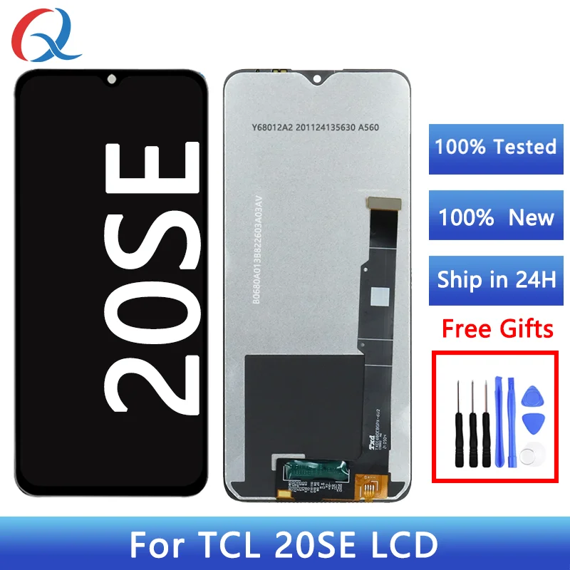 Mobile Phone Lcds For TCL 20 se lcd Pantalla for TCL 20 SE screen replacement For TCL 20SE display