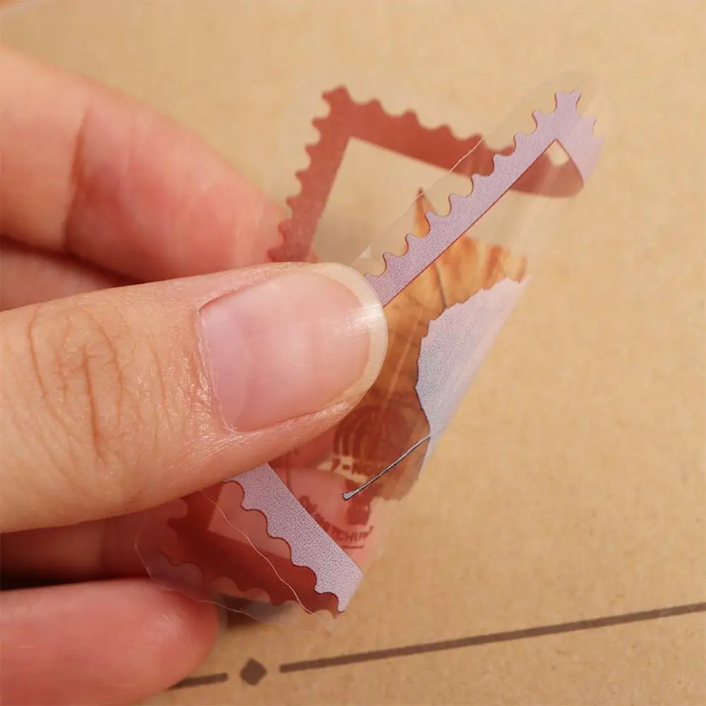 30 Pcs/Bag PET Flower Plant Sticker Bag Colorful DIY Hand Tent Decorative Material Creative Waterproof Scrapbooking Sticker