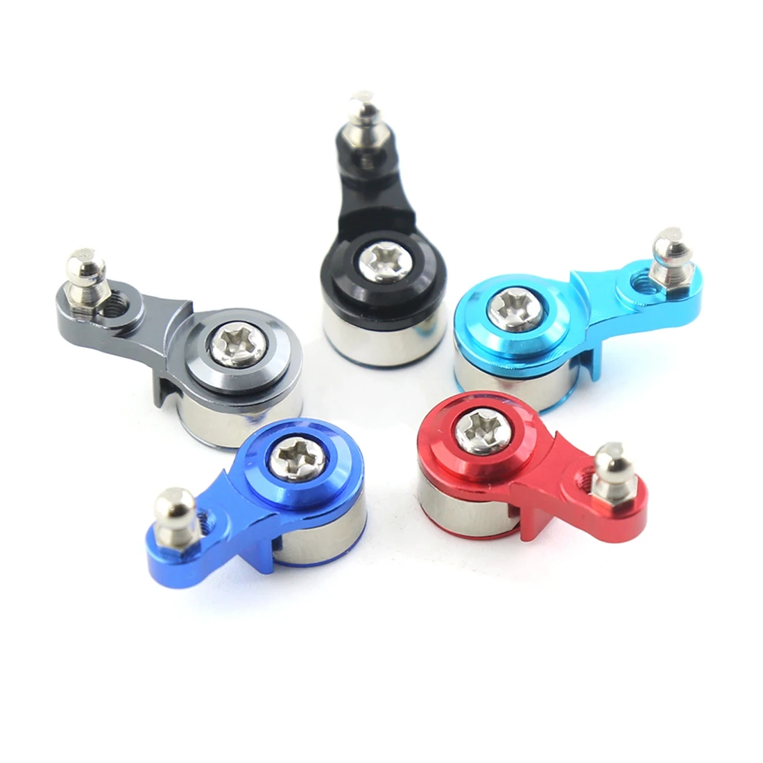 25T Metal Adjustable Damping Servo Arm Servo Horn for 1/10 RC Crawler Car Traxxas TRX4 TRX-4 TRX6 Upgrade Parts,3