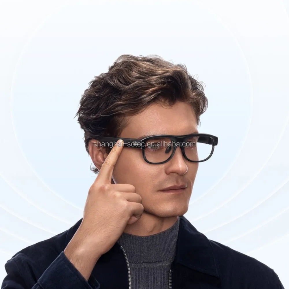 Hands-Free Waveguides Smart Glasses Micro-Led Navigation GPS 25 FOV Live Subtitles Real-Time Captions AI Speech-to-Text
