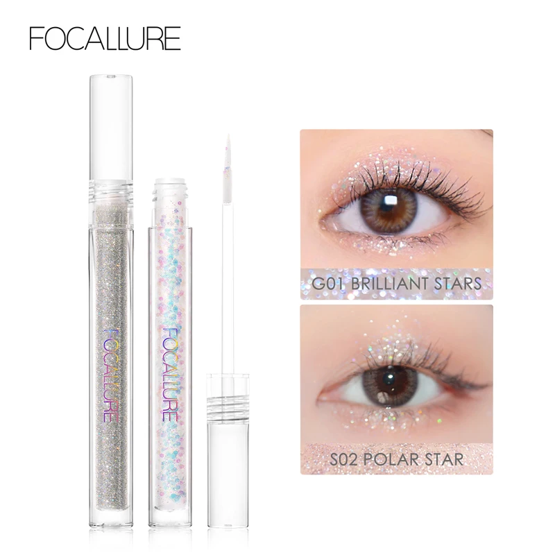 Starlight Liquid Eyeshadow Polarized Flash Waterproof Lying Silkworm Brightening Sequin Pearlescent Highlights TSLM1