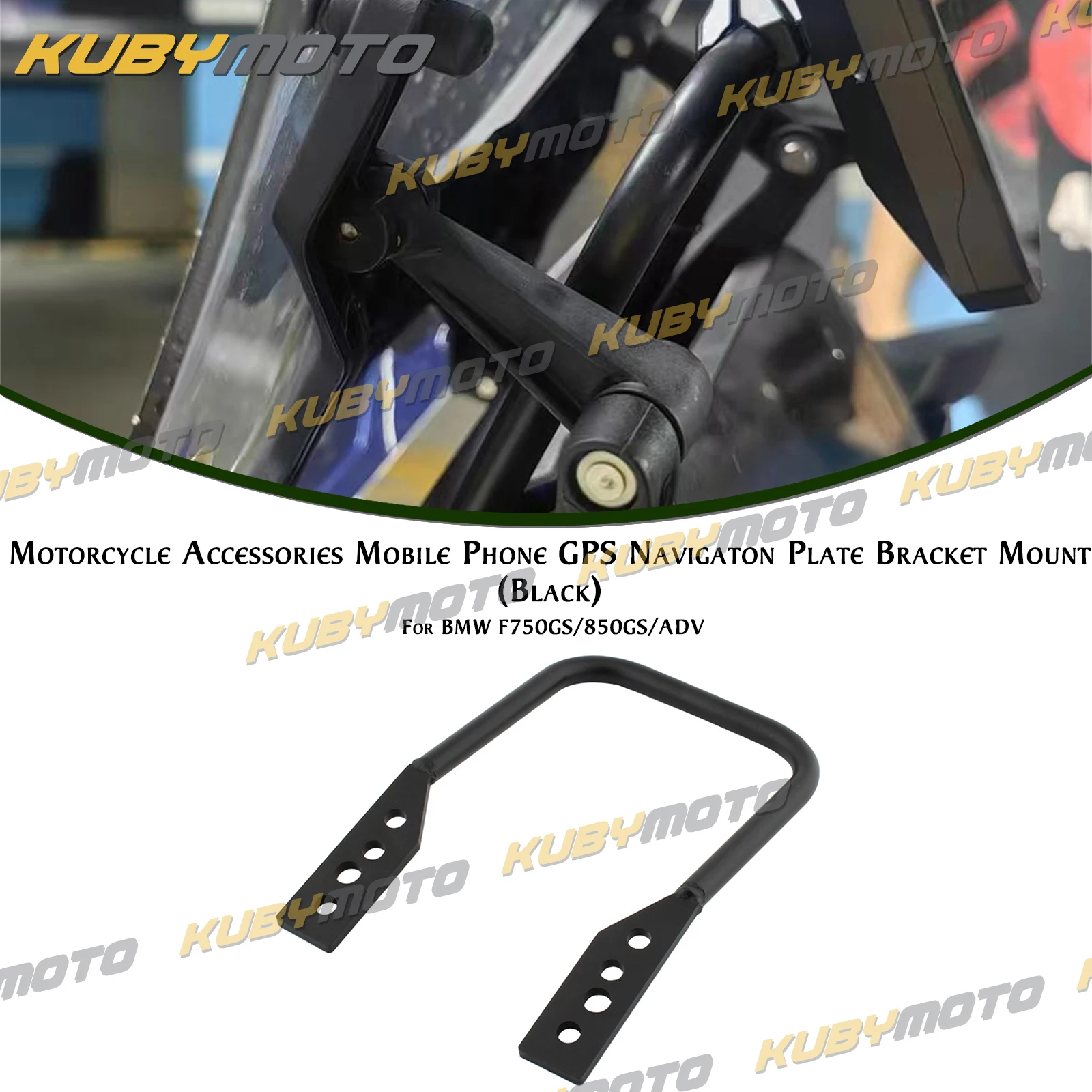 For BMW F850GS Adventure F850GS F750GS F750GS 40 Years GS Edition Motorcycle GPS Navigation Bracket Plate Phone Stand Holder