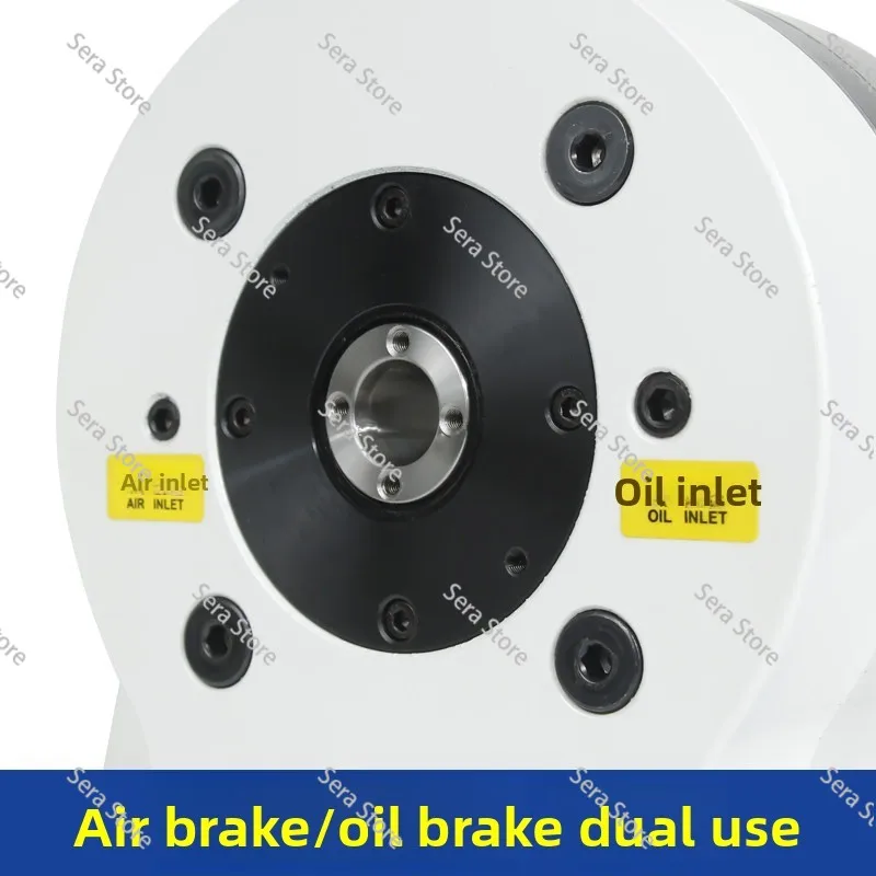 Four-axis disc tailstock170/210 Precision air brake Oil brake numerical control Machining center 4-axis turntable L-block bridge