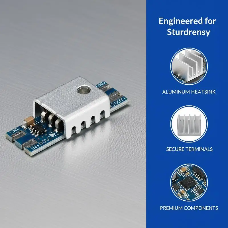 1Pcs 20A DC 4 90V Ideal Diode Module High Current Anti Reverse Flow For Solar Charging Systems