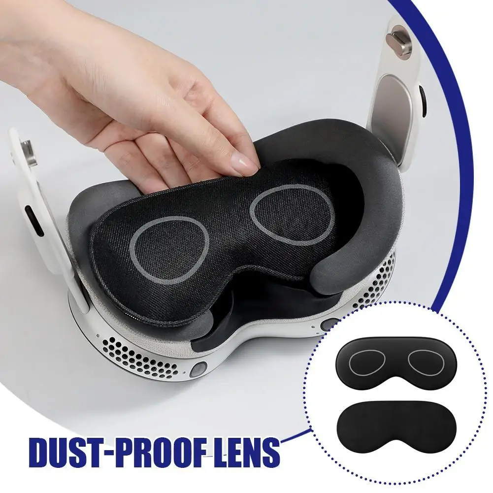 VisionPro/Quest 3SVR Lens Dust Collision Protection Easy to Install Anti-Collision Design Dust Blocking Technology Removable