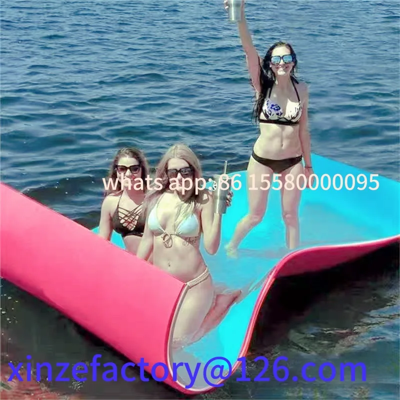 

Customizable color floating blanket, three layers thickened and environmentally friendly