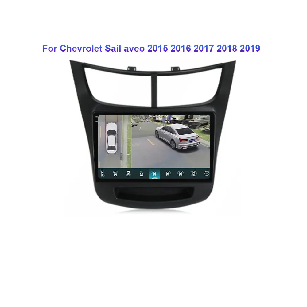 Android 15 Radio samochodowe Carplay dla Chevrolet Sail Aveo 2015 - 2019 Nawigacja GPS Video Auto Stereo Odtwarzacz multimedialny 5G Wifi — zdjęcie 2