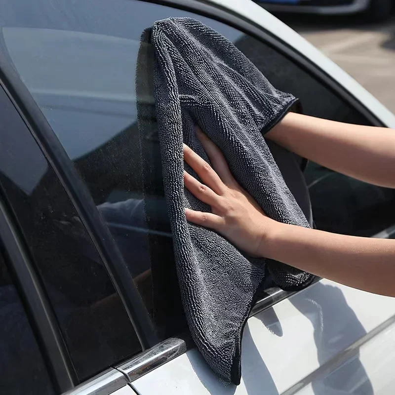 100x40 60x40cm Microfiber Car Wash Towel Fast Drying Auto Cleaning Soft Cloth High Water Absorption For Car Wash Accessories