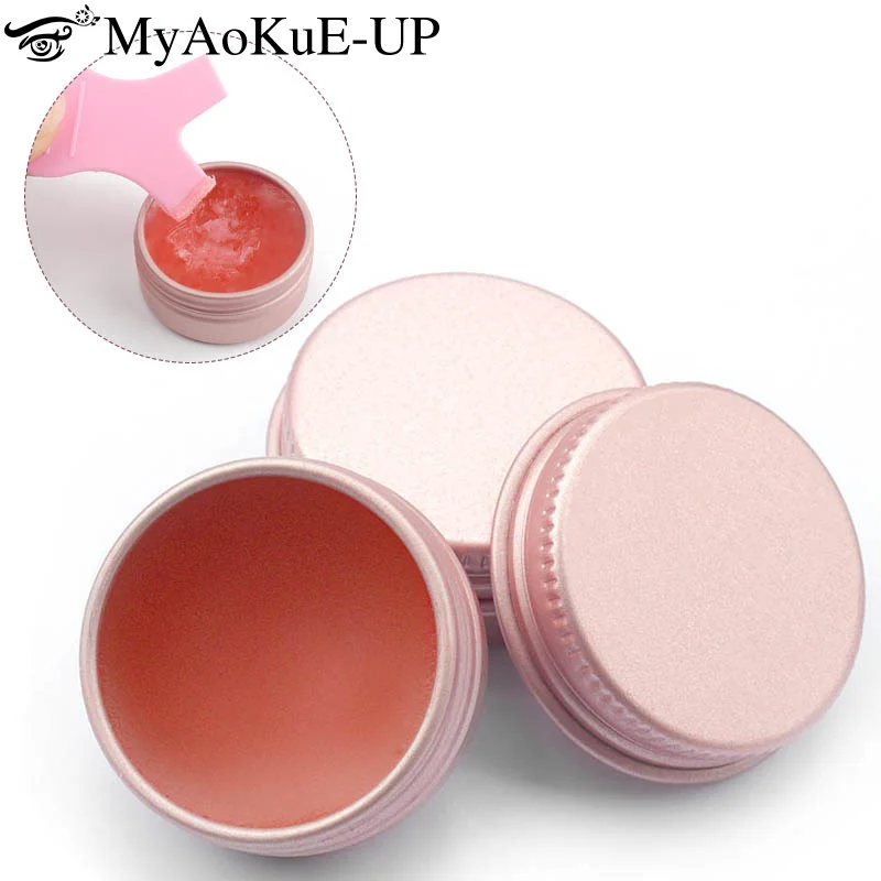 10g Lash Glue Balm Lash Lifting Fast Fixing Shape Eyelash Brow Solid Glue Eyelashes Extension Waterproof Wax Cream Makeup Tool