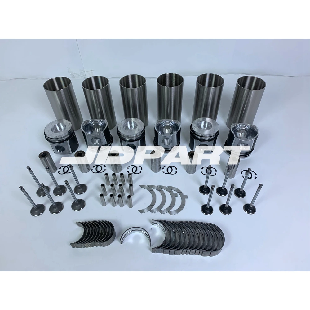 6M1012 Cylinder Liner Kit With Engine Bearing Valve For Deutz 6M1012 Engine Parts