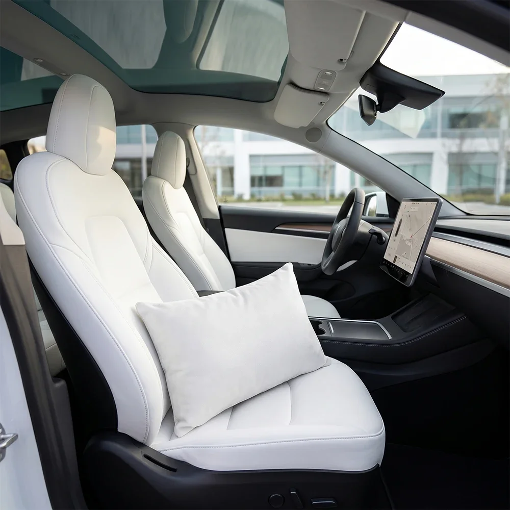 Für Tesla Model 3 Highland, Model Y Juniper, Model YL: Nackenkissen, Lendenkissen, 6-Sitzer, zur Linderung von Ermüdung, Auto-Innenraumzubehör – Detail 6