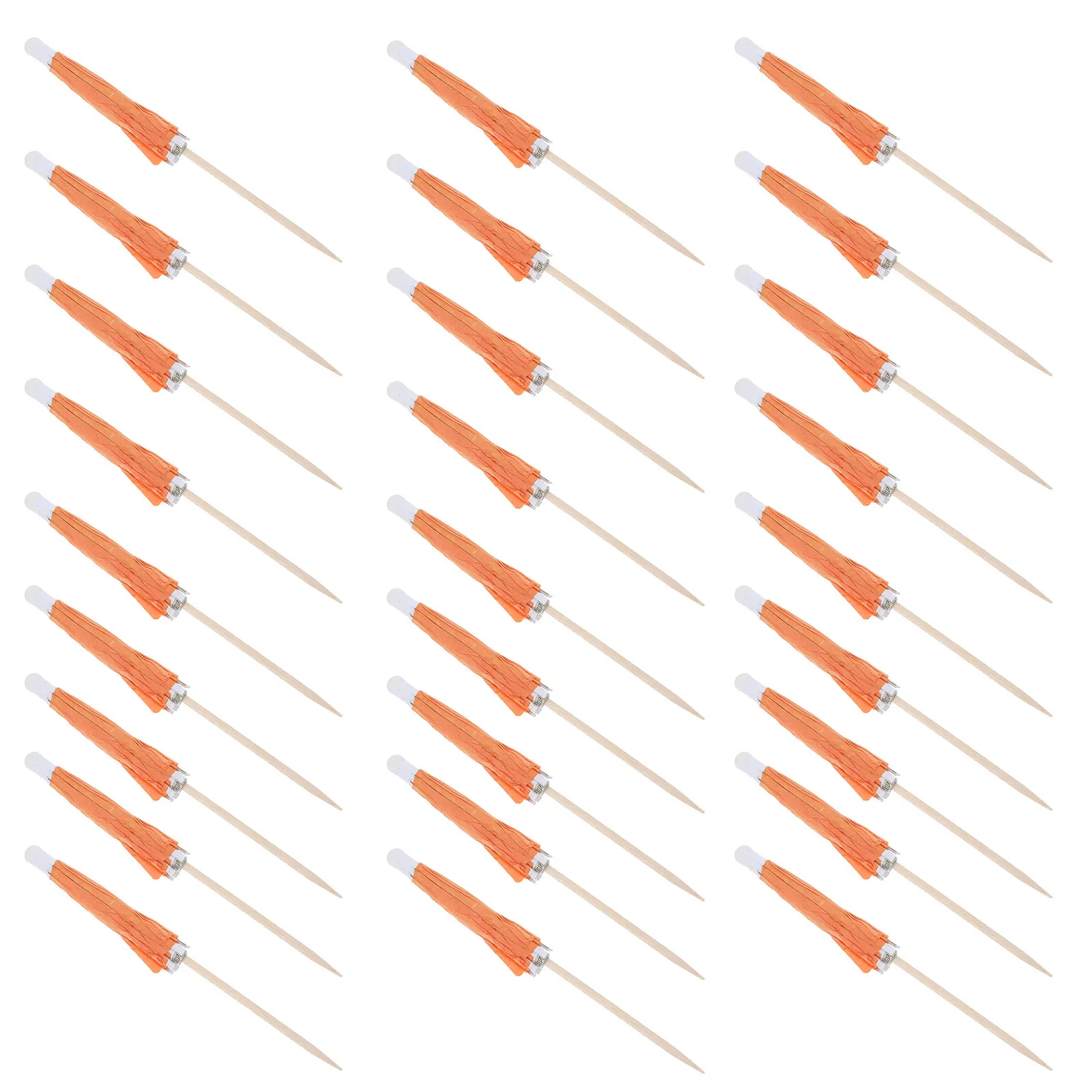 100Pcs Paper Cocktail Umbrella Picks Toppers Bar Party Supplies Wedding Margarita Decor Mini Parasol Toothpicks