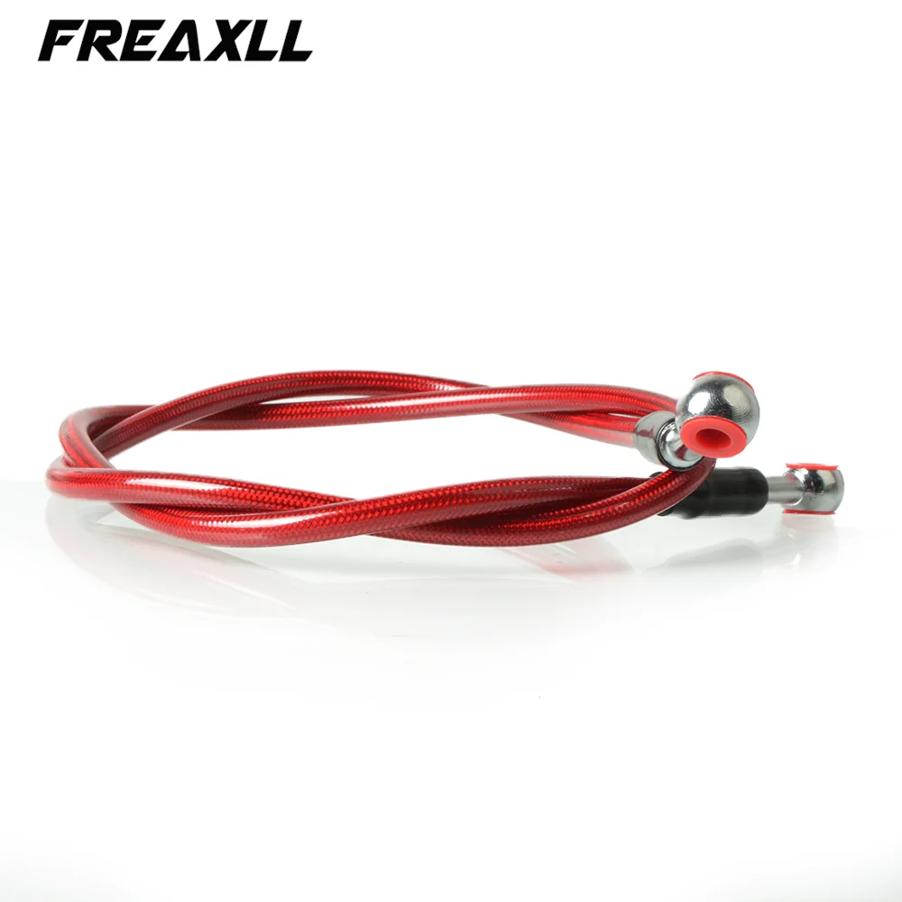 FREAXLL Motorcycle Brake Hose Braided Hose Brake line Clutch Oil Tube Dirt Bike Universal Accessories 1200MM 1000MM 1 PCS