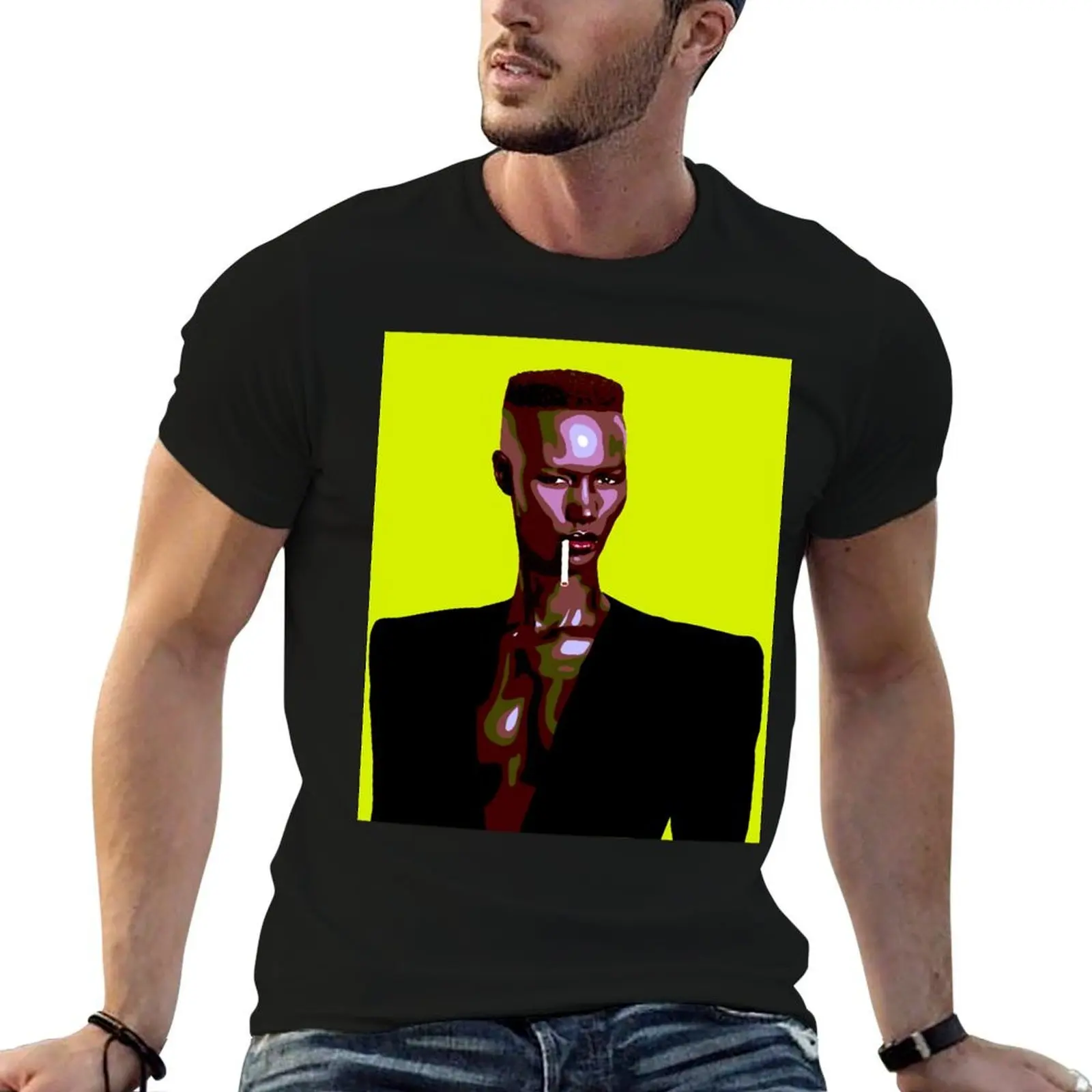 

Day Gifts for Model Grace Singer Jones Actor Cute Graphic Gifts T-Shirt t shirts cotton 100% t shirts for man cotton T-Shirt