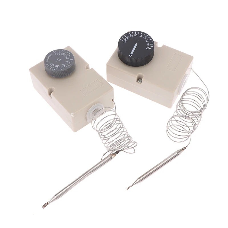 New Sale For Electrical Device Knob Temperature Mechanical Switch Capillary Thermostat 50-300C 0-60C 0-50C 0-40C 30-110C -30-30C
